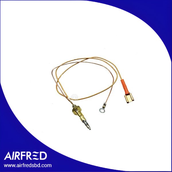 Termopar original para placa de cocción, repuesto de seguridad.