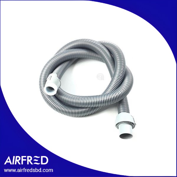 Manguera flexible para aspiradora, color gris, compatible.