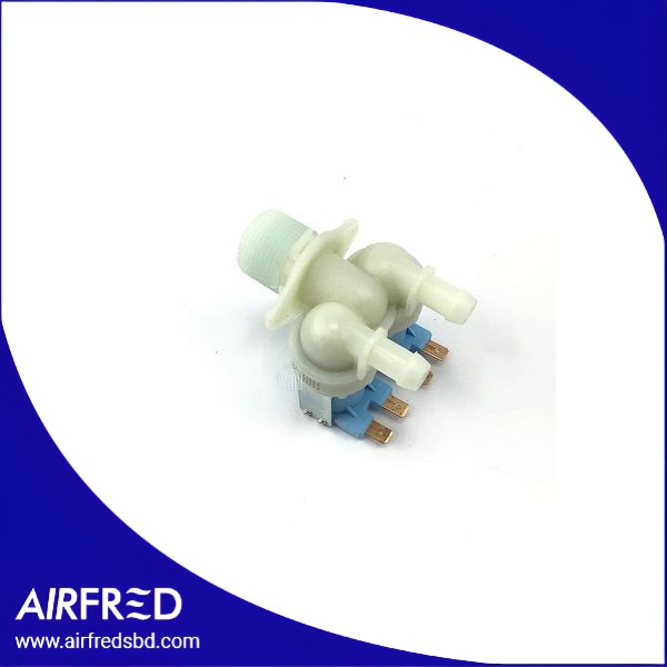 Solenoide válvula 2 vías para lavadora, componente original