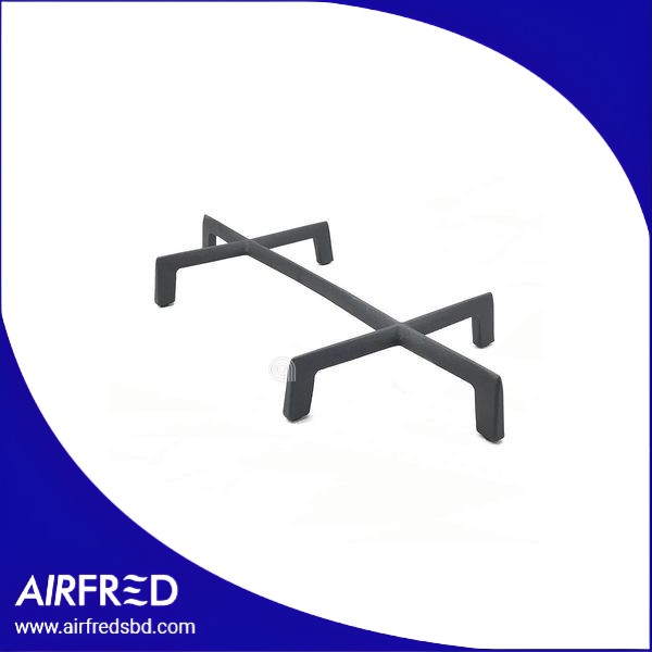 Grilla de hierro fundido para placa de cocción