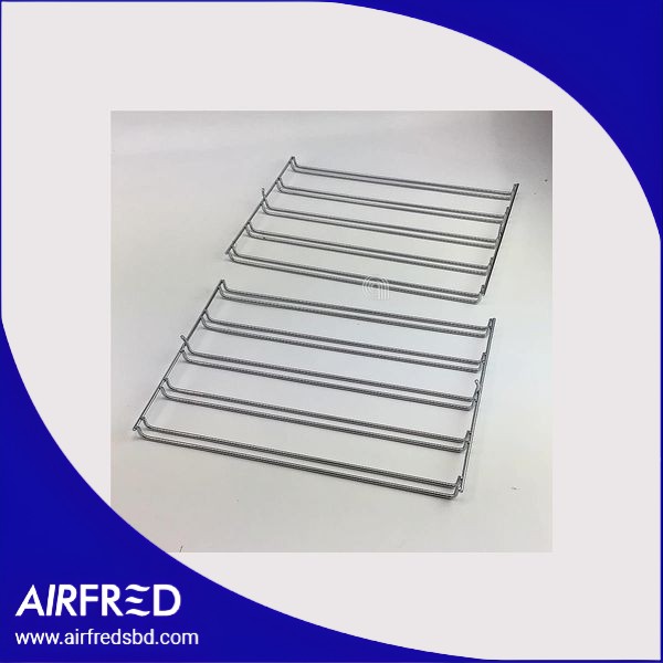 Rejilla original de horno, izquierda y derecha.