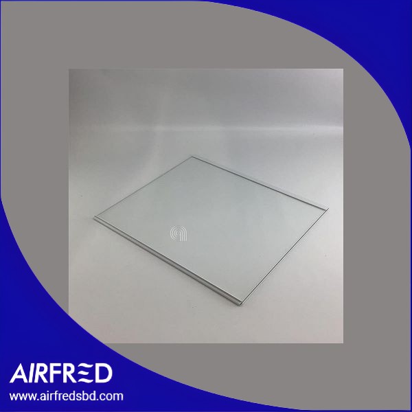 Estante de vidrio para refrigerador compatible con cajón crisper