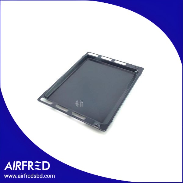 Bandeja de horno gris para hornear