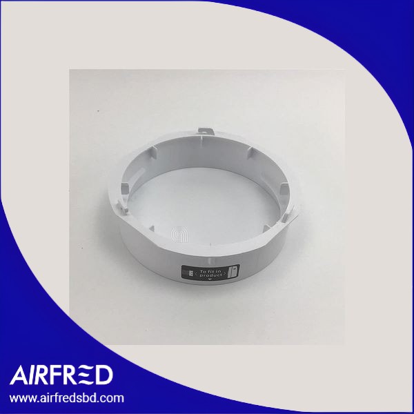 Pieza de acoplamiento para equipo de climatización