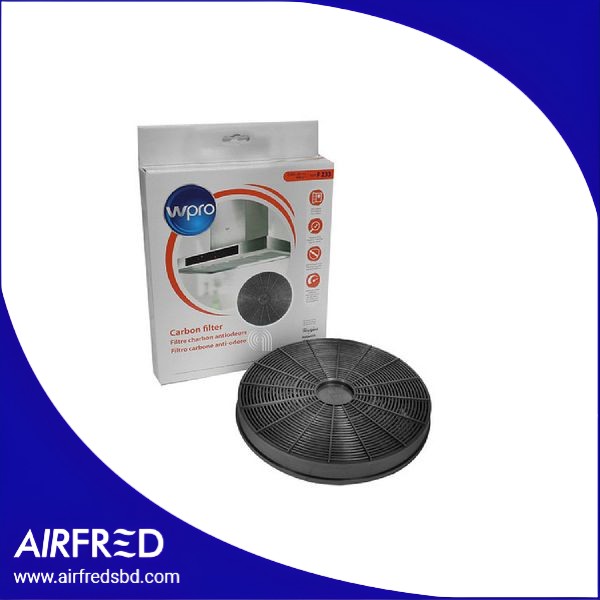 Filtro circular de carbón activado para campana extractora