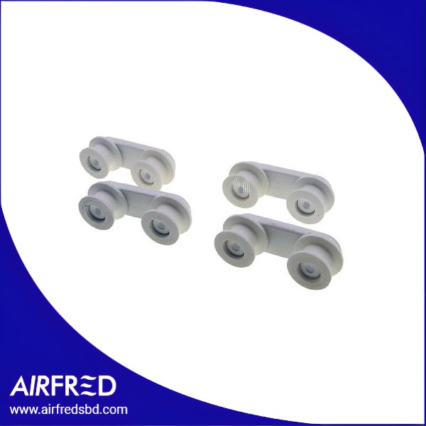 Kit de 4 soportes con ruedas para cesto de lavavajillas