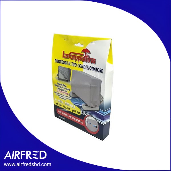 Cubierta protectora para unidad exterior de climatización