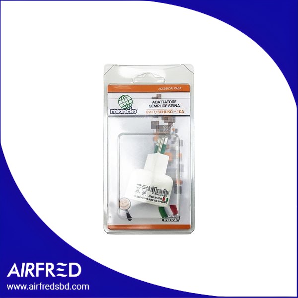 Adaptador eléctrico 2P+T italiano a Schuko 10A/16A 55301168