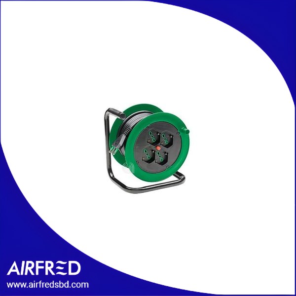 Enrollacables 15 m con 4 tomas 16A - SKU 55301202