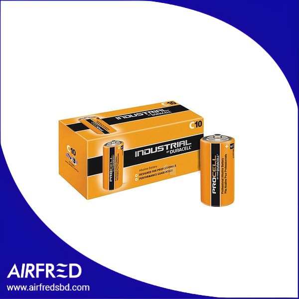 Set de pilas alcalinas industriales tamaño C 10 unidades SKU 55302003