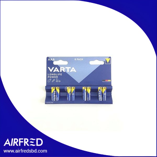 Pilas AAA alcalinas, 8 unidades; SKU 55302009