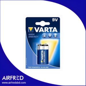 Pila alcalina 9V High Energy de VARTA - 55302118