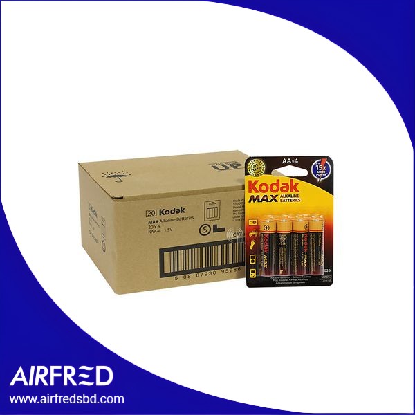 Conjunto de pilas alcalinas AA, 4 uds, código 55302126