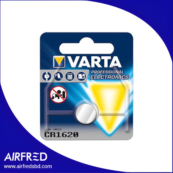 Pila botón CR1620 2,0×16,0 mm 70 mAh blister 1 pieza 55302130