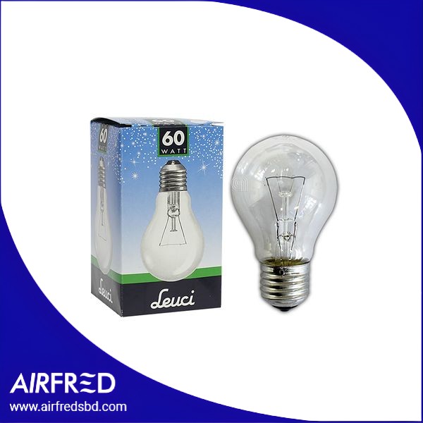 Bombilla incandescente E27, formato gota, 60W