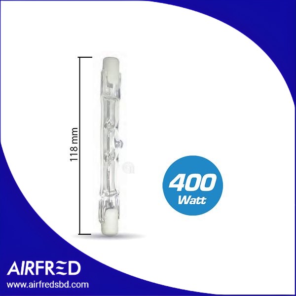 Lámpara halógena R7S 400W 117 mm SKU 55304148