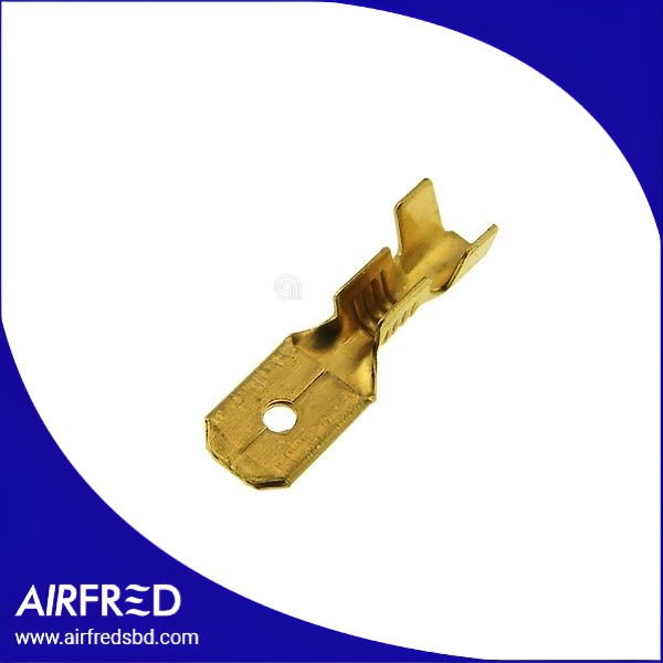 Conjunto de terminales FASTON macho 6,35 x 0,80 mm pack 100