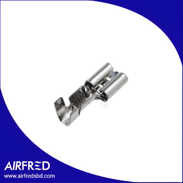 SKU 55306013 - Conector FASTON hembra niquelado 6,35 x 0,80 mm