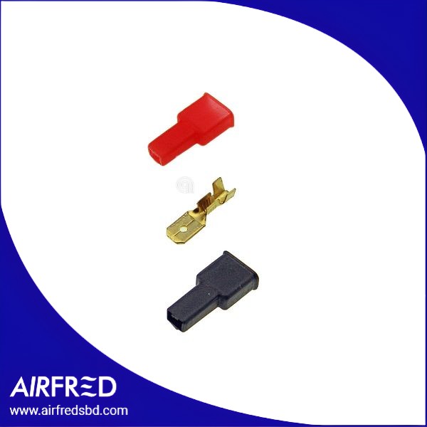 Conjunto de 20 terminales FASTON masculinos 6,35x0,80 mm