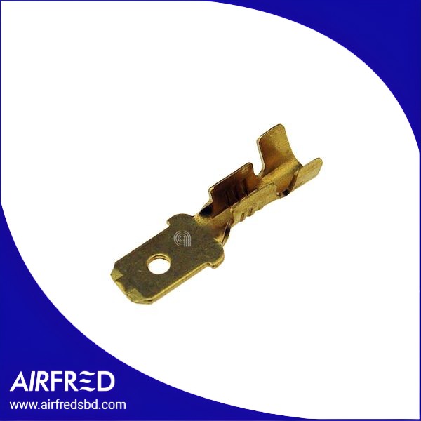 Terminales macho Faston 4,8x0,5 mm, kit de 100 unidades