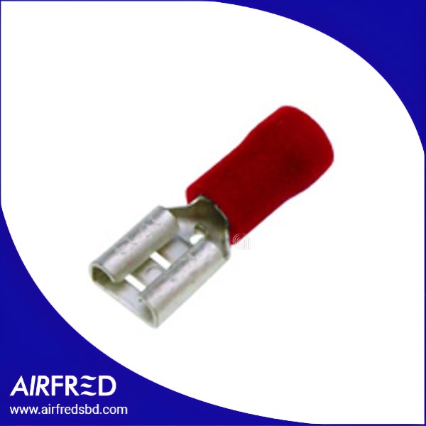 Conjunto de 20 terminales FASTON hembra rojos 6,3 mm SKU 55306038