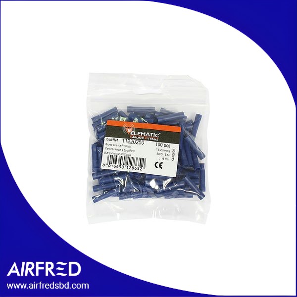 Conectores de cabeza en PVC azul 100 pzas 55306051