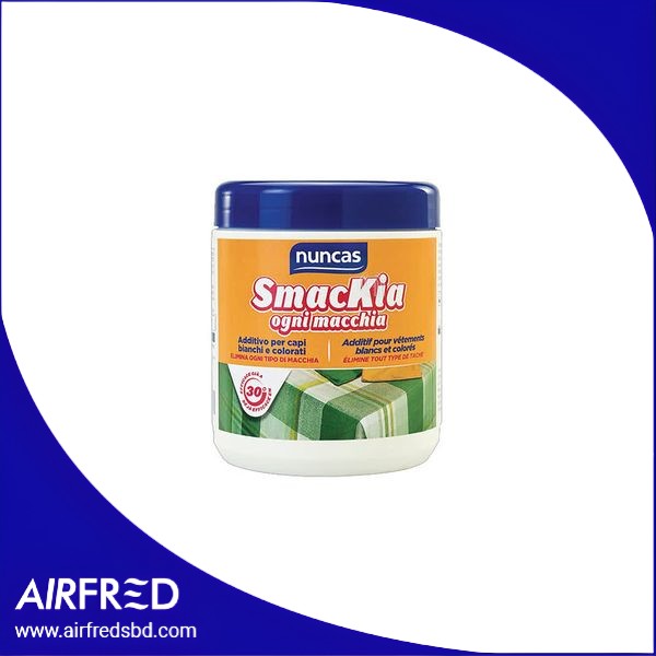 Aditivo de lavado para prendas, envase de 600 g.