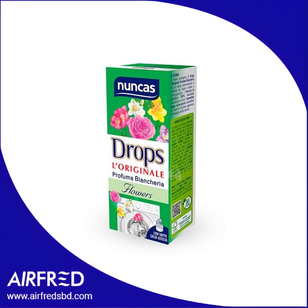 Gotas aromáticas para lavadora con aroma floral