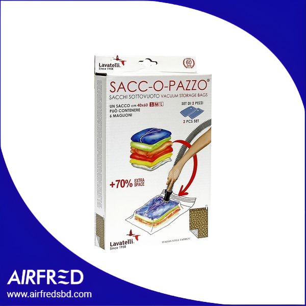 Conjunto de 2 sacos de vacío 40x60 cm, SKU 55402013
