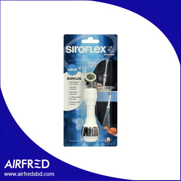 Rompigetto aeratore cromado/blanco 55403013 para ducha