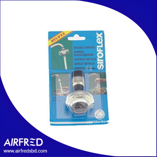 Aerador negro cromado para grifería