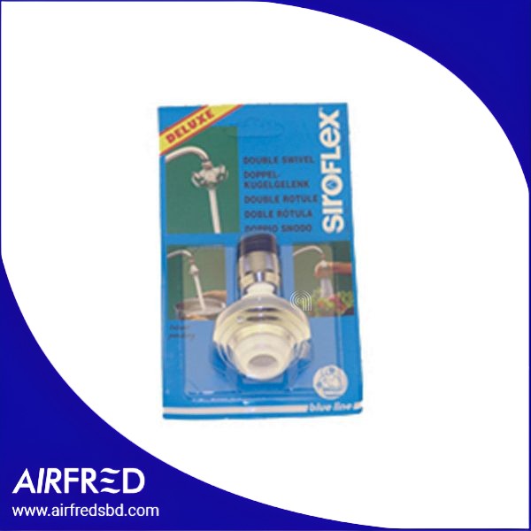 Aerador de grifo deluxe, acabado blanco cromado, código 55403023.