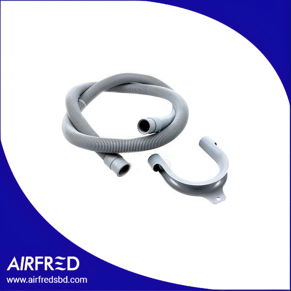 Manguera de desagüe corrugada para lavadora, 1,50 m