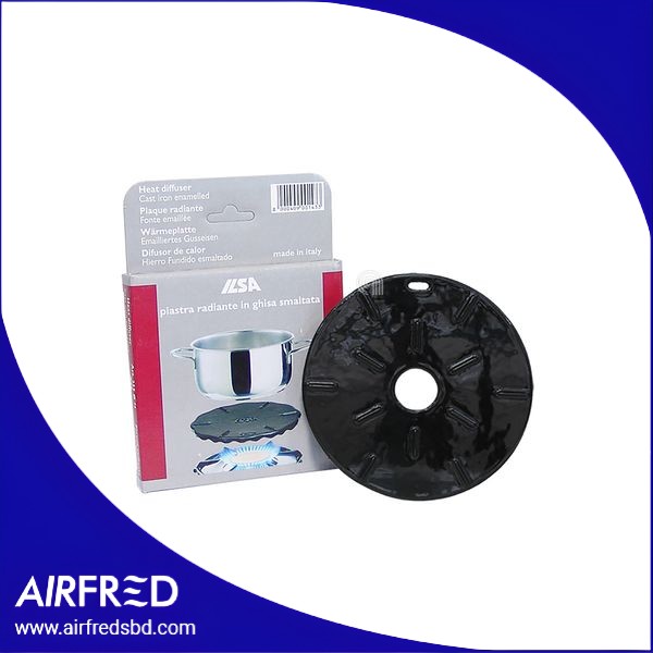 Placa radiante de hierro fundido esmaltado, 210 mm para cocción