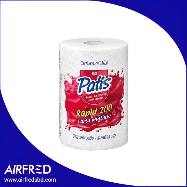 Rollo de papel toalla multicapa apto para alimentos, SKU 55501212