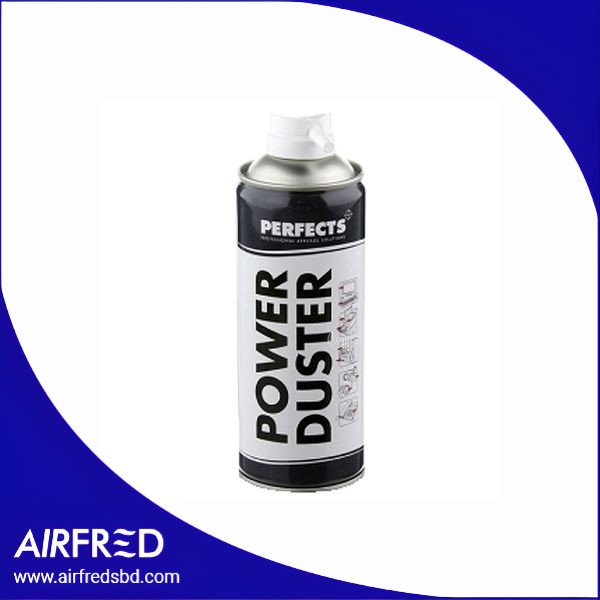 Aire comprimido en aerosol 400 ml para limpieza de componentes electrónicos