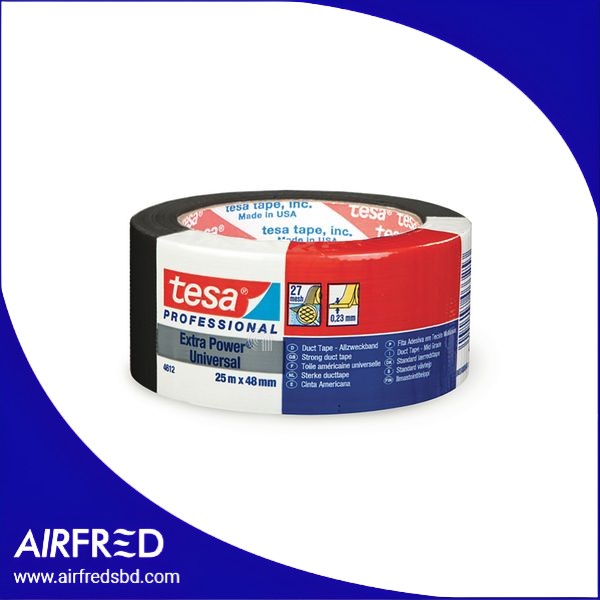 Cinta adhesiva americana negra 48 mm x 25 m