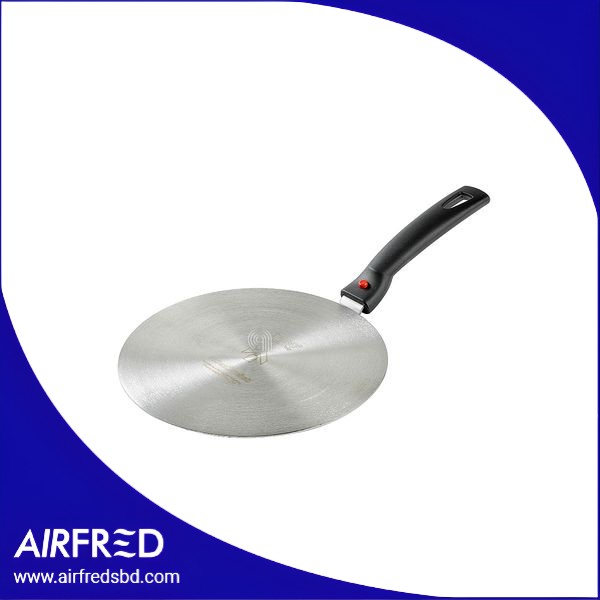Disco de inducción de 16 cm, adaptador universal en acero inoxidable