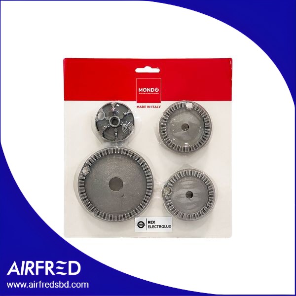 Kit de quemadores para placa de cocina, 4 piezas con códigos originales.