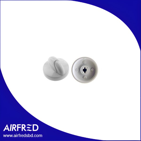 Perilla blanca 40 mm para placa de cocción, SKU 55605121