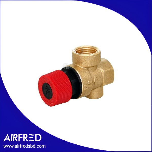 Válvula de seguridad para caldera gas 3 bar 1/2 F