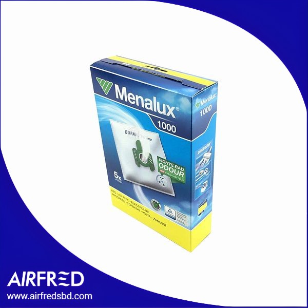 Conjunto de 5 bolsas de papel para aspiradora, código 9001961326, con filtro incluido.