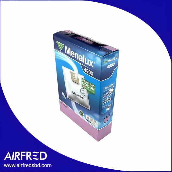 Set de bolsas de papel para aspiradora, 5 bolsas + 1 filtro, código 9001961334