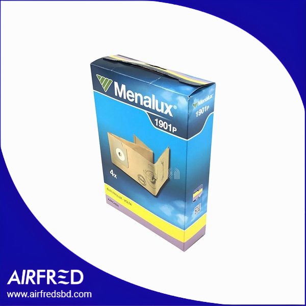 Conjunto de 4 bolsas de papel para aspiradora