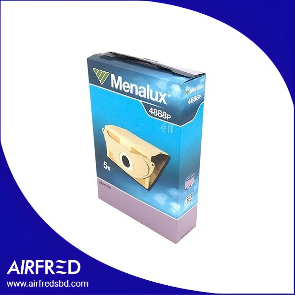 Conjunto de 5 bolsas de papel para aspiradora, código 9002565845