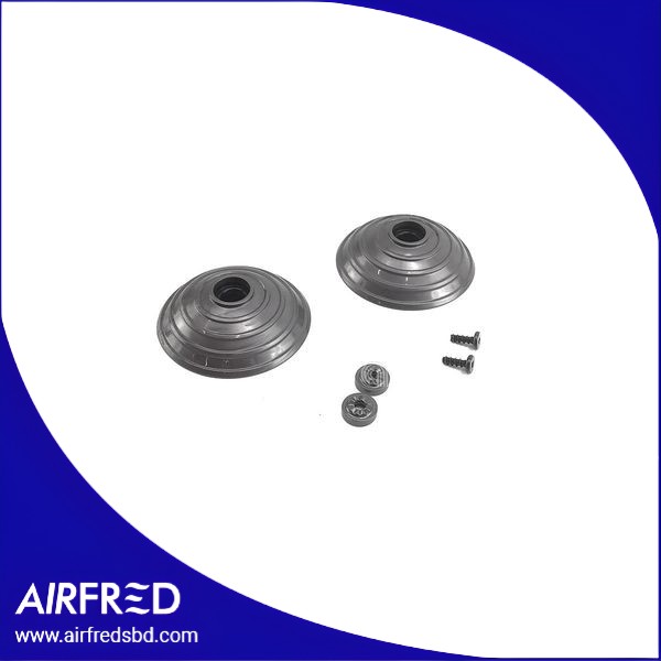 Kit de 2 ruedas para aspirador doméstico