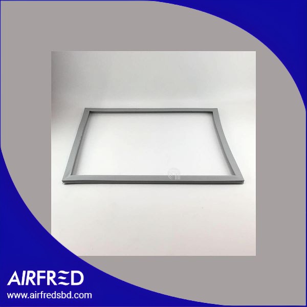 Junta magnética para congelador, repuesto de goma blanca.