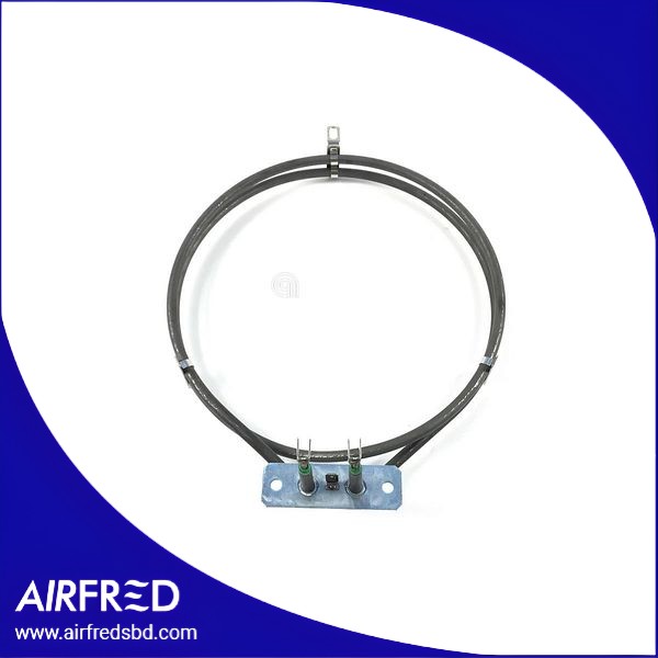 Elemento calefactor circular para horno, repuesto original.