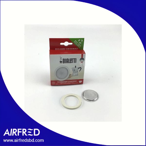 Conjunto de junta y placa para cafetera moka, compatible La Mokina.