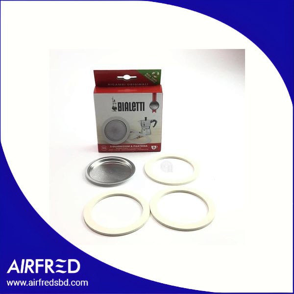Kit de tres juntas y placa para moka BIA0800035